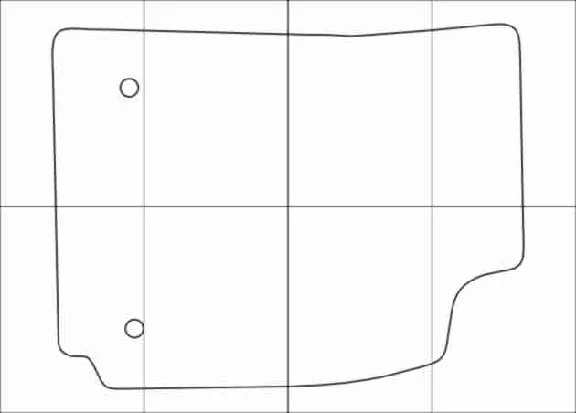 AUDI A4 1995-2000  Vector patterns for car mats