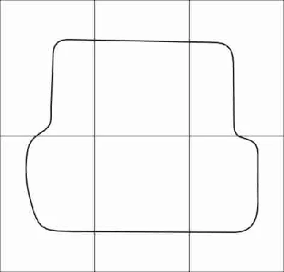 AUDI A4 2000-2008  Vector patterns for car mats