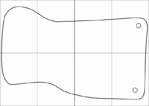 AUDI A4 2008--  Vector patterns for car mats