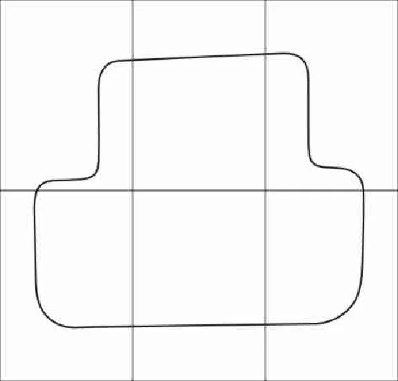 AUDI A4 2008--  Vector patterns for car mats
