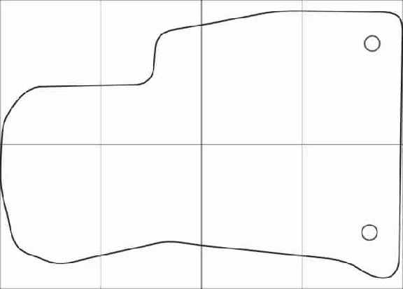 AUDI A4 2015  Vector patterns for car mats