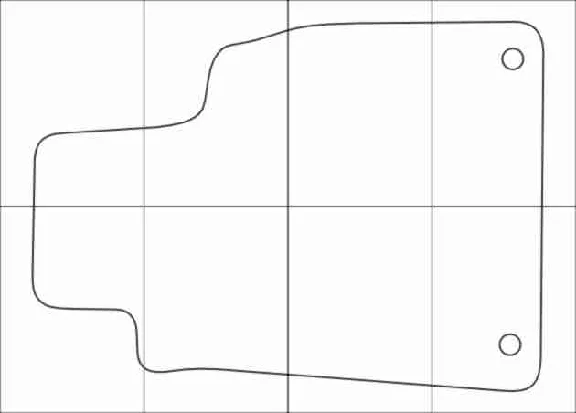 AUDI A6 2011--  Vector patterns for car mats