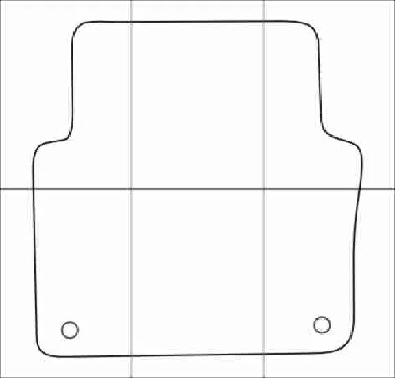 AUDI A8 2002-2010  Vector patterns for car mats