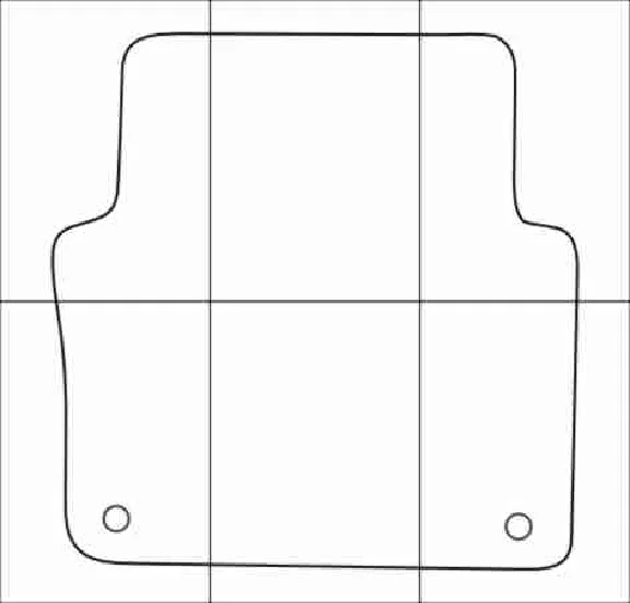 AUDI A8 2002-2010  Vector patterns for car mats
