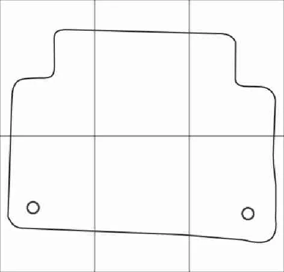 AUDI Q7 2006-2015  Vector patterns for car mats