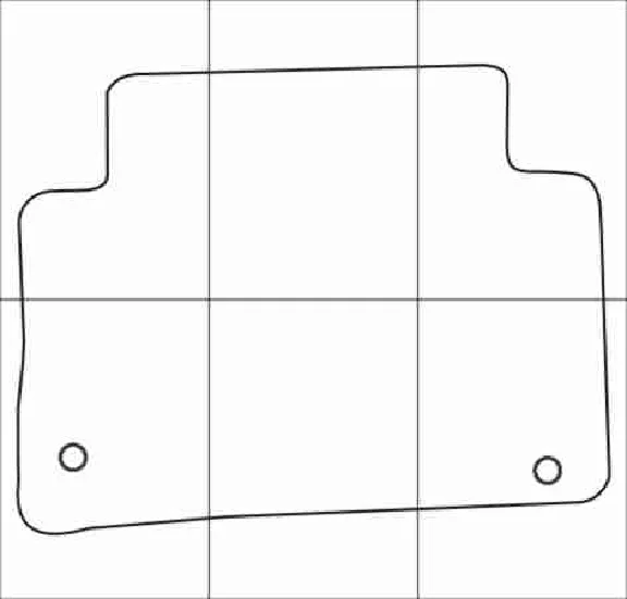 AUDI Q7 2006-2015  Vector patterns for car mats