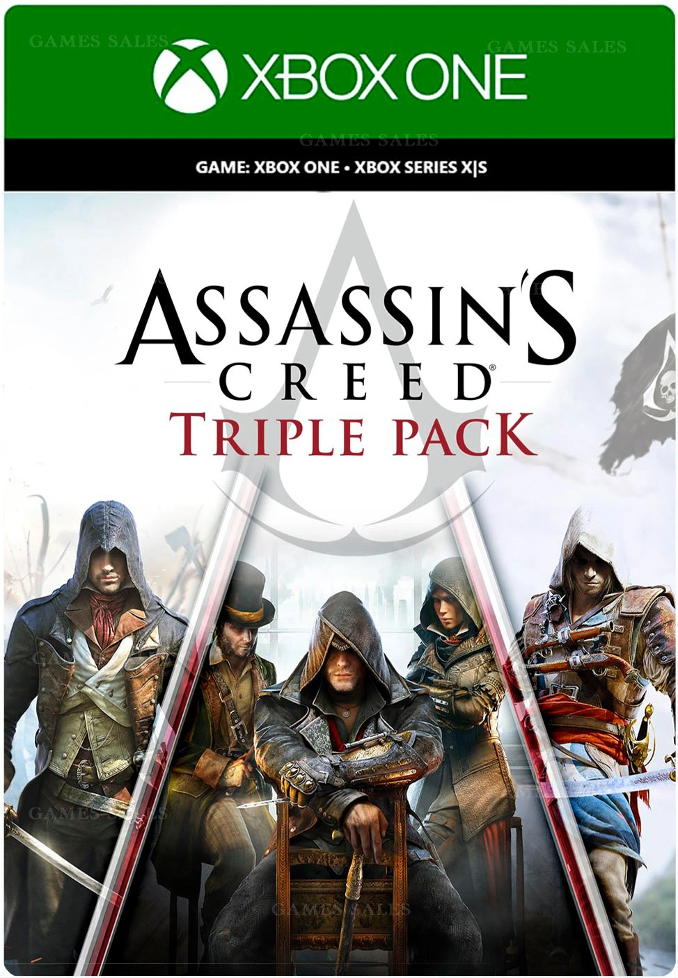 ✅❤️ASSASSIN´S CREED TRIPLE PACK❤️XBOX ONE|XS🔑KEY✅