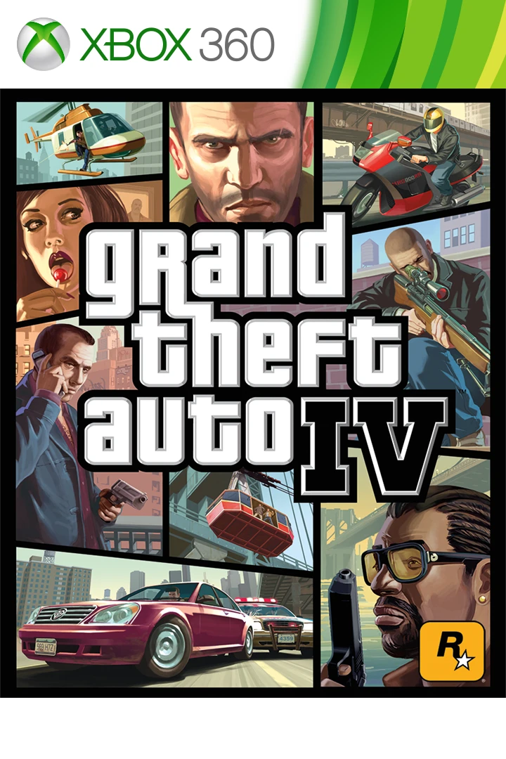 🔶 Grand Theft Auto IV (XBOX 360)