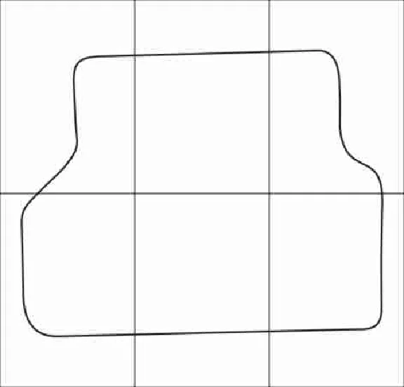 BMW 5 Е-60 2003-2010 Vector patterns for car mats