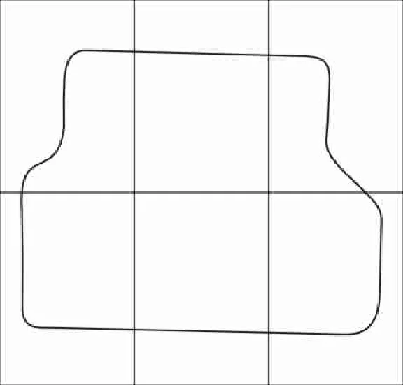 BMW 5 Е-60 2003-2010 Vector patterns for car mats