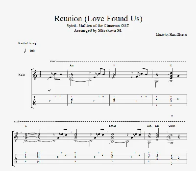 Hans Zimmer - Reunion (Love Found Us) - Spirit: Stallio
