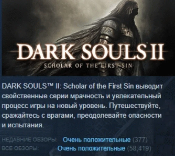 Dark Souls 2 II Scholar of the First Sin 💎STEAM LICENS