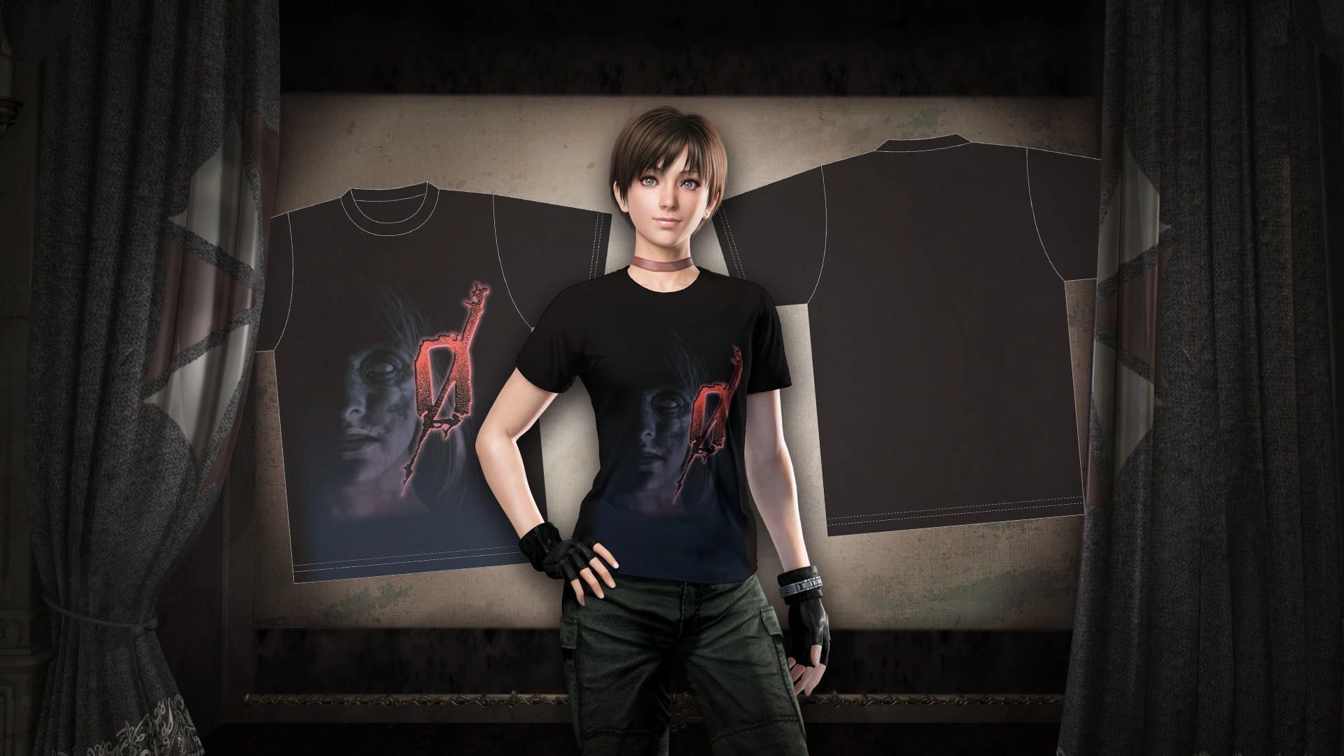 Resident Evil 0 "Shadow of Fear" Rebecca T-shirt ⚡️АВТО