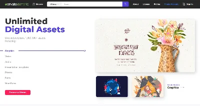 🔥 Envato Elements | Подписка на ВАШ АККАУНТ 30 дней ⭐