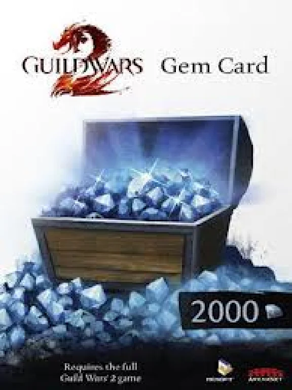 Guild Wars 2 Gem Card - 2000