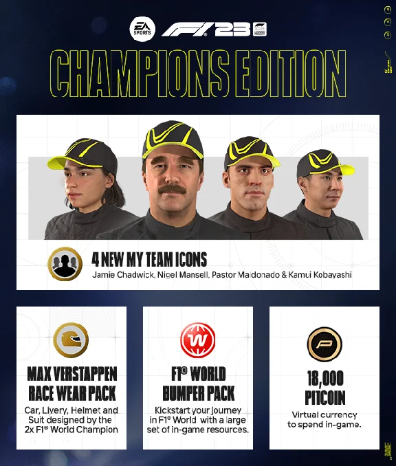 ✅ F1 23 Champions Edition XBOX ONE SERIES X|S Key 🔑