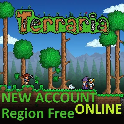 Terraria new STEAM account ONLINE EMAIL Region Free