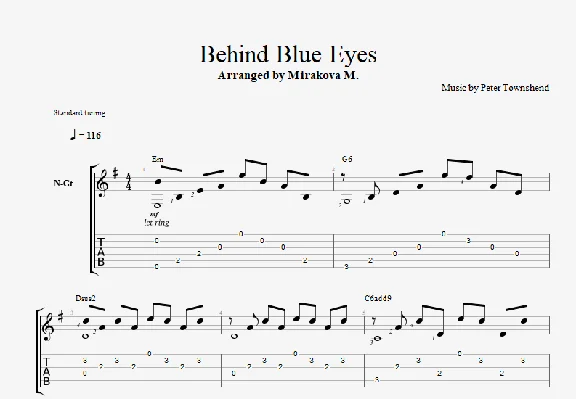 Limp Bizkit - Behind Blue Eyes