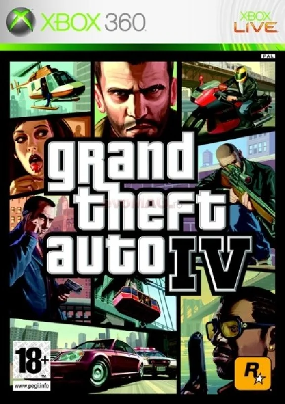 Xbox 360 | GTA IV (4) | TRANSFER