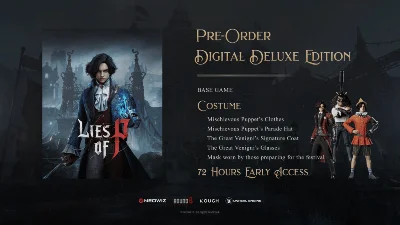 Lies of P. Deluxe + DLC: Overture (PS4/PS5) OFFLINE