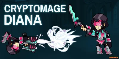 Brawlhalla 🔑 Cryptomage Diana Skin