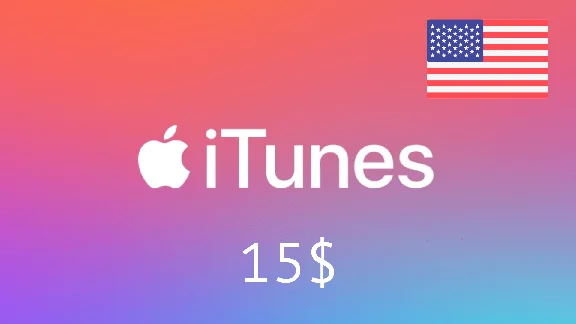 iTunes 🔥 Gift Card -   15$ 🇺🇸(USA)