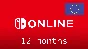 ✅Nintendo Switch Online🔥Gift Card-12 месяцев🇪🇺(EU)