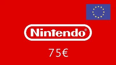 ✅Nintendo eShop🔥Gift Card -    75 € 🇪🇺 (EURO)