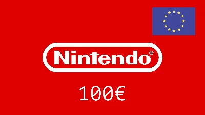 ✅Nintendo eShop🔥Gift Card -   100 € 🇪🇺 (EU)