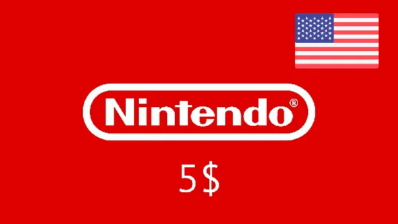 ✅Nintendo eShop🔥Gift Card -   5$ 🇺🇸 (USA)