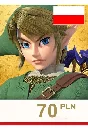 Nintendo eShop | 🔥 Gift Card - 70 PLN 🇵🇱 (Poland)🔥
