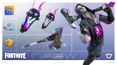 🌌FORTNITE CREW🎉V-Баксы (1000-13500) | 👾 EPIC-XBOX-PS