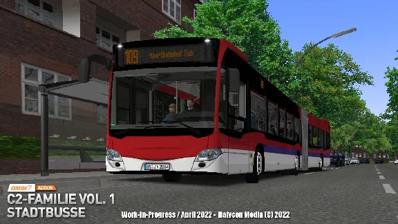 OMSI 2 Add-on C2-Familie Vol 1 Stadtbusse Stadtbus GIFT