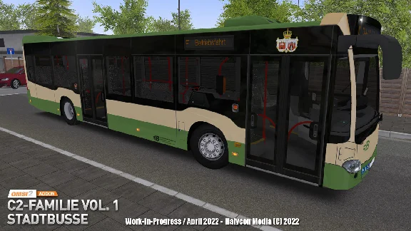 OMSI 2 Add-on C2-Familie Vol 1 Stadtbusse Stadtbus GIFT