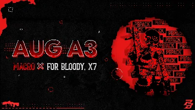 AUG A3 macro for Point Blank (X7, Bloody)