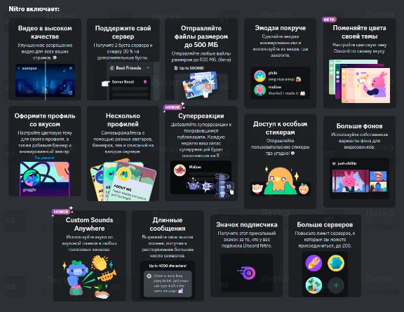 ☄︎💜DISCORD NITRO🎁ПОДАРКОМ💚1-12 МЕСЯЦЕВ🛡БЕЗ ВХОДА