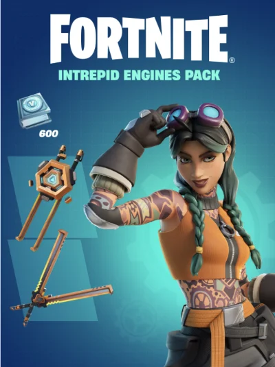 FORTNITE - INTREPID ENGINES PACK+600 V-BUCKS XBOX🔑KEY