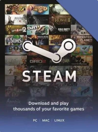 ⚡️Steam Wallet | 🔥 Gift Card - 100 TL (Turkey)🔥