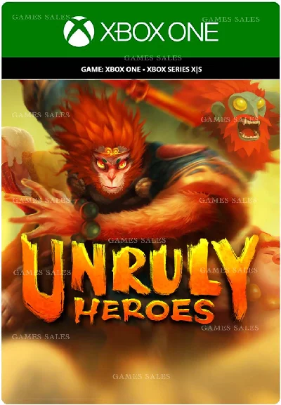 ✅❤️UNRULY HEROES❤️XBOX ONE|XS🔑KEY✅