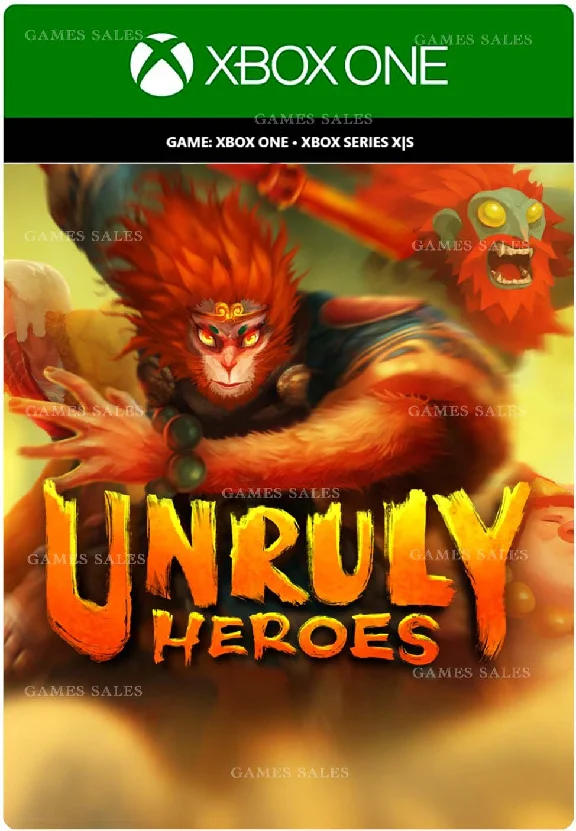 ✅❤️UNRULY HEROES❤️XBOX ONE|XS🔑KEY✅