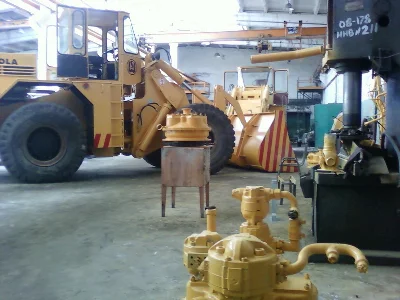 Repair converter on loader L-34