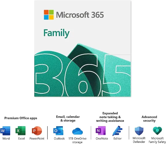 MICROSOFT OFFICE 365 ДЛЯ СЕМЬИ (EU) ЕВРОПА