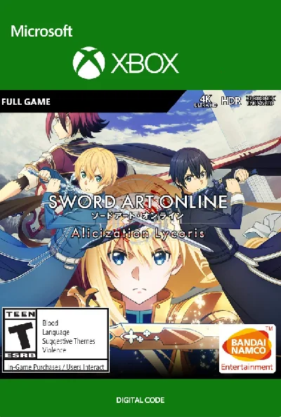SWORD ART ONLINE ALICIZATION LYCORIS ✅XBOX КЛЮЧ🔑