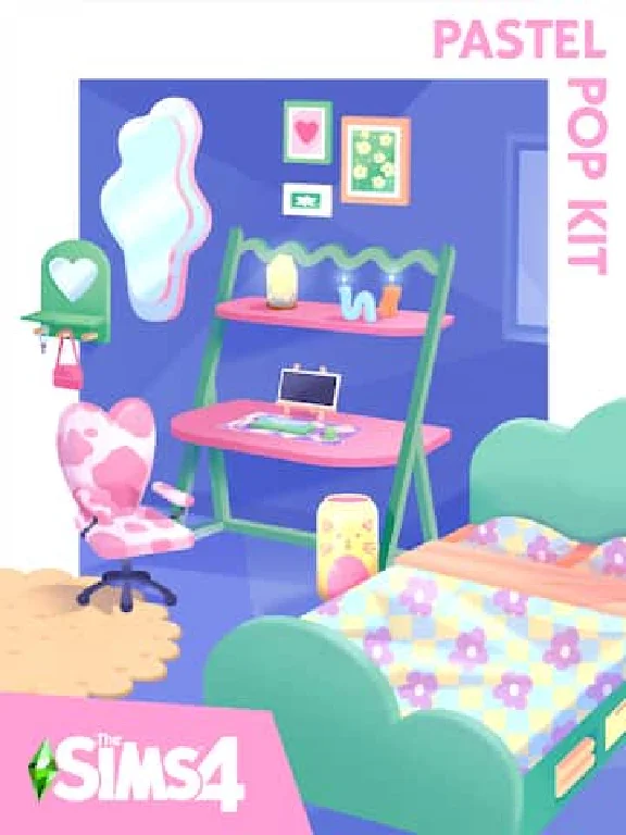 The Sims™ 4 Pastel Pop Kit✅PC✅EPIC GAMES