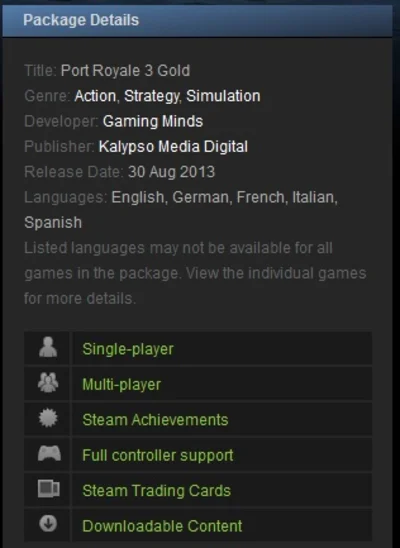 Port Royale 3 Gold (Steam Gift Region Free) + Gift