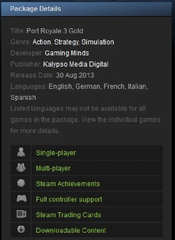Port Royale 3 Gold (Steam Gift Region Free) + Gift