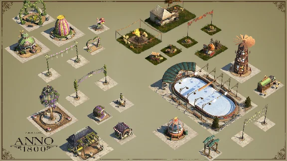Anno 1800 - Seasonal Decorations Pack DLC STEAM ⚡️AUTO