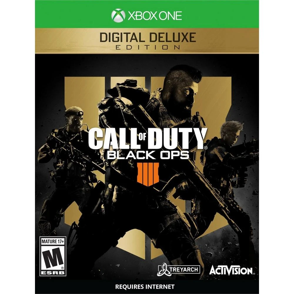 💯Call of Duty: Black Ops 4 Deluxe (xbox)+Game shared