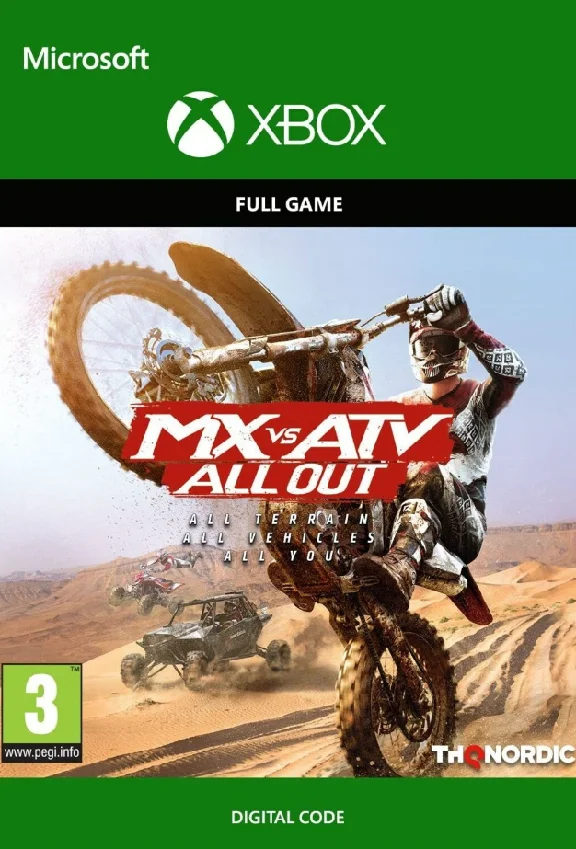 MX VS ATV ALL OUT ✅(XBOX ONE, SERIES X|S) KEY🔑