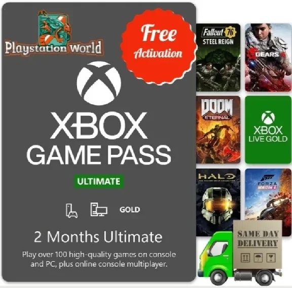 🚨XBOX GAME PASS ULTIMATE 2-12 Months✅PayPal✅
